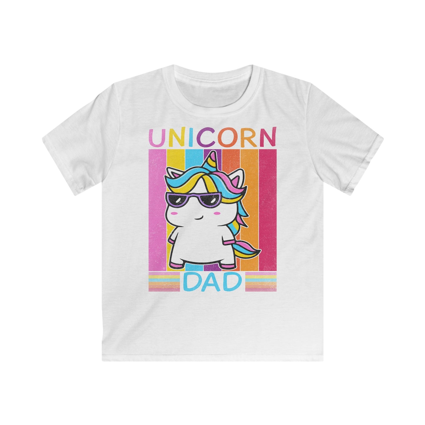 Kids Tee Unicorn Dad