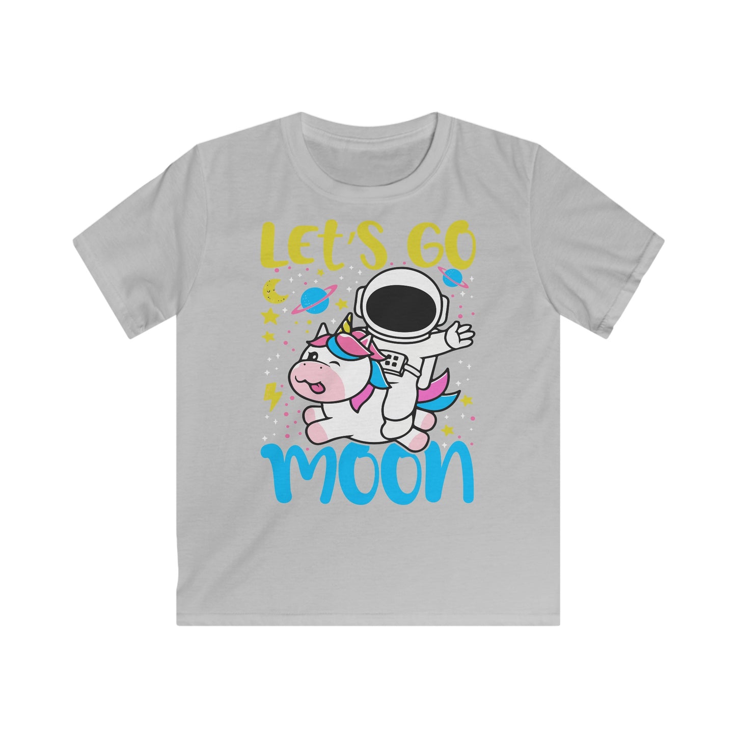 Kids Tee Let's Go Moon