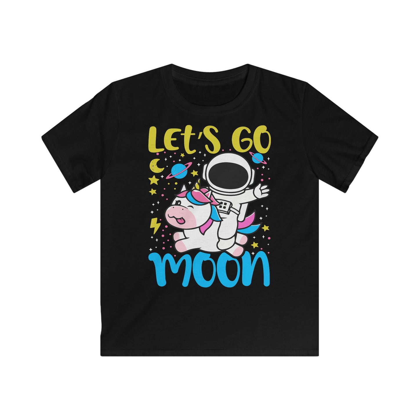 Kids Tee Let's Go Moon