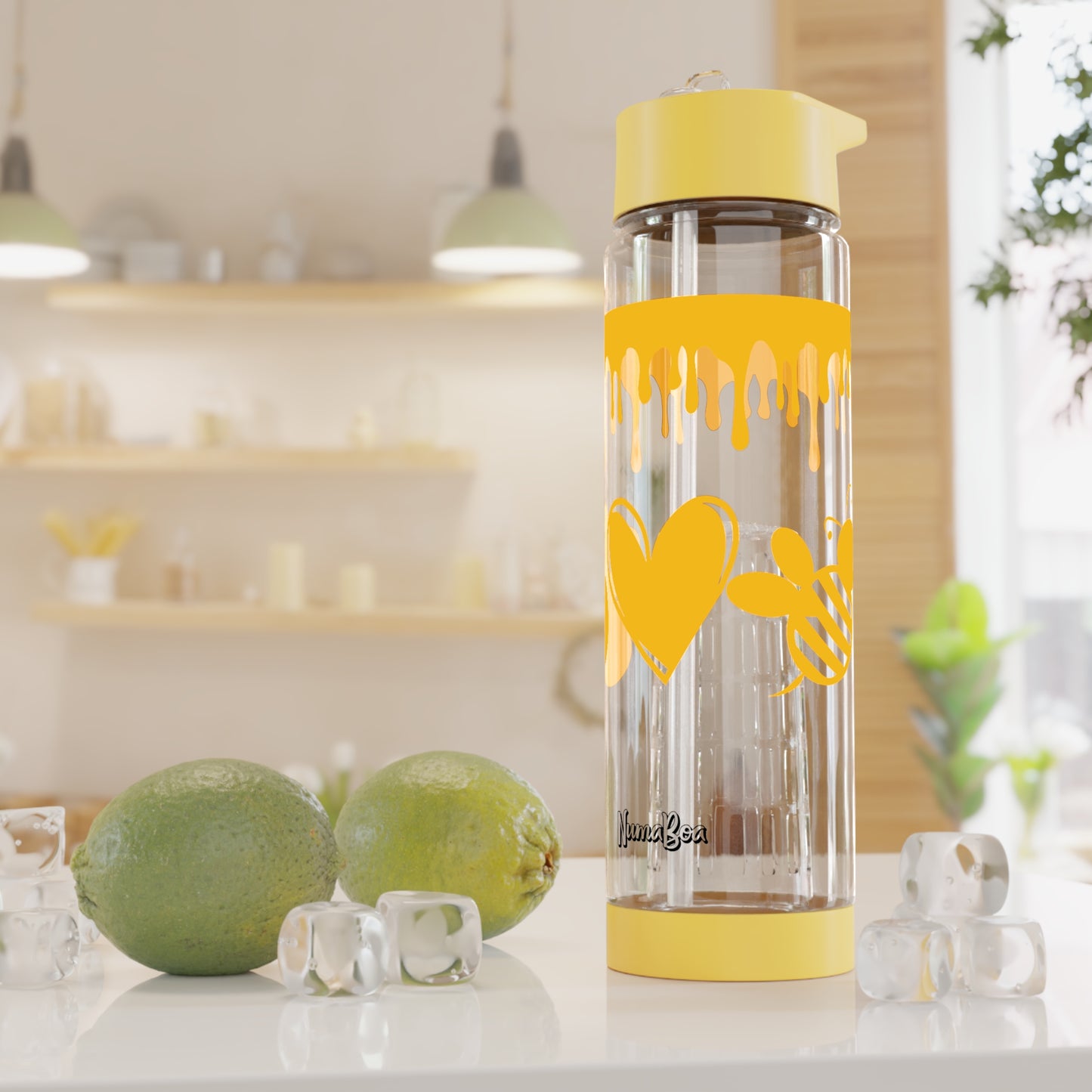 Infuser Water Bottle Bee Honey